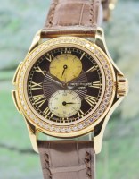 Patek Philippe 18K Rose Gold Calatrava Travel Time / 4934R (image for) Patek Philippe 18K Rose Gold Calatrava Travel Time / 4934R