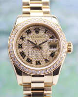 100% ORIGINAL ROLEX 18K YELLOW GOLD OYSTER PERPETUAL DATEJUST / 179138 (image for) 100% ORIGINAL ROLEX 18K YELLOW GOLD OYSTER PERPETUAL DATEJUST / 179138
