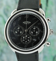 Unworn New Hermes Paris Arceau Chronograph Automatic Watch / AR4.910 (image for) Unworn New Hermes Paris Arceau Chronograph Automatic Watch / AR4.910